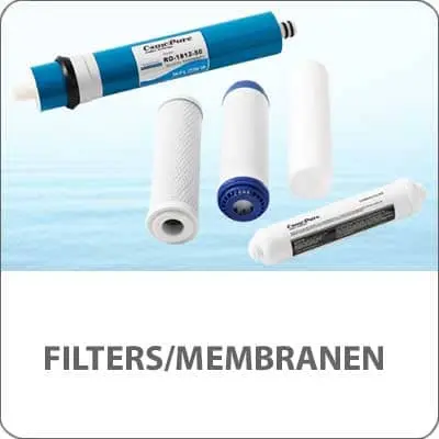 Filters en membranen voor osmose apparaat