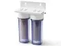 DI anti-silicaat combifilter van 10 inch met daarin 0,7 liter DI-hars en anti-silicaathars welke hervulbaar is.