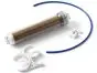 Hervulbaar inline DI filter 2 inch met daarin 0,35 liter DI-hars. Voor het maken van gedemineraliseerd water.