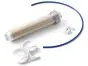 Hervulbaar inline anti-nitraat filter 2 inch met daarin 0,35 liter anti-nitraathars. Voor verdere nitraat reductie.