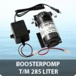 Boosterpomp voor toestellen t/m 75 GPD