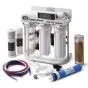 Osmoseapparaat OsmoPure 100 GE deluxe met een opbrengst van 380 liter osmose water per dag. Compleet met filters en alle aansluitmaterialen.