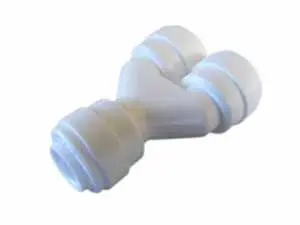 Tweewegs splitter 1/4"