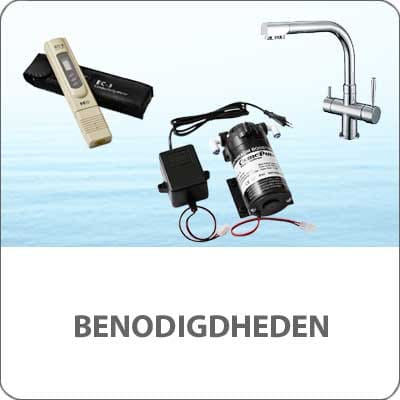 Benodigdheden voor osmose apparaat
