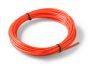 Osmoseslang 1/4 inch (+/- 6,3 cm) met een lengte van 10 meter in de kleur oranje.