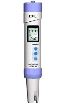 HM Digital COM 100 EC TDS en temperatuur meter
