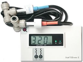 Dual In-line TDS meter Deluxe