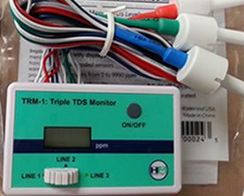 Triple In-line TDS meter