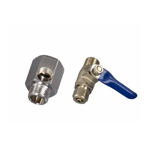 Adapter 1/2" met kogelkraantje