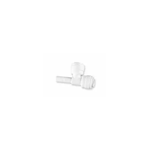 Insteek fitting met aftakking quick connect 1/4"