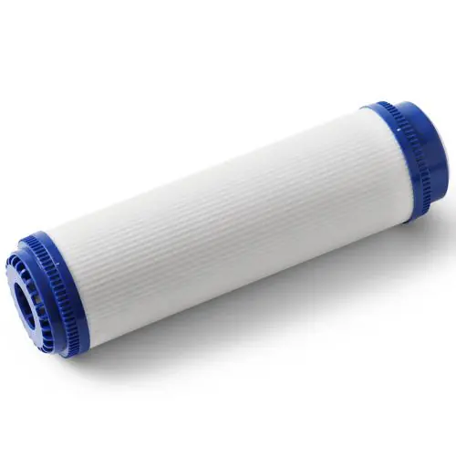 GAC koolfilter voor in een 10 inch filterpot. Verwijderd o.a. kleurstoffen, chloor en diverse vervuilingen uit het water.