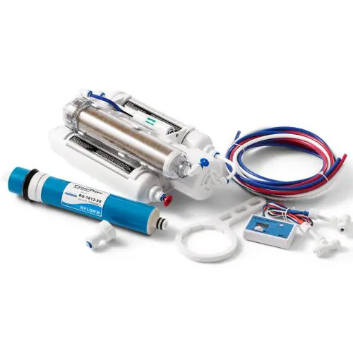 Osmoseapparaat 75 GPD met DI-filter en TDS meter