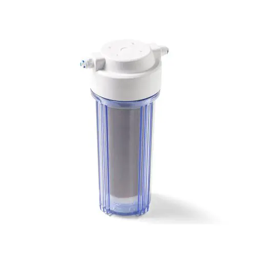 Hervulbaar anti-silicaatfilter met 0,7 liter anti-silicaathars in 10 inch filterpot. Voor verdere nitraat reductie.