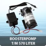 Boosterpomp voor toestellen t/m 150 GPD