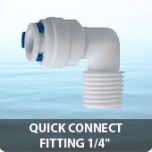 Quick connect fitting 1/4