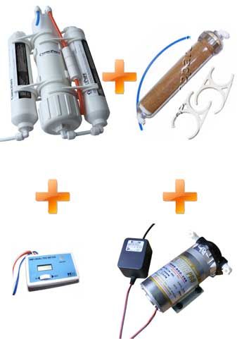 Osmoseapparaat + pomp + DI + TDS zeewaterforum