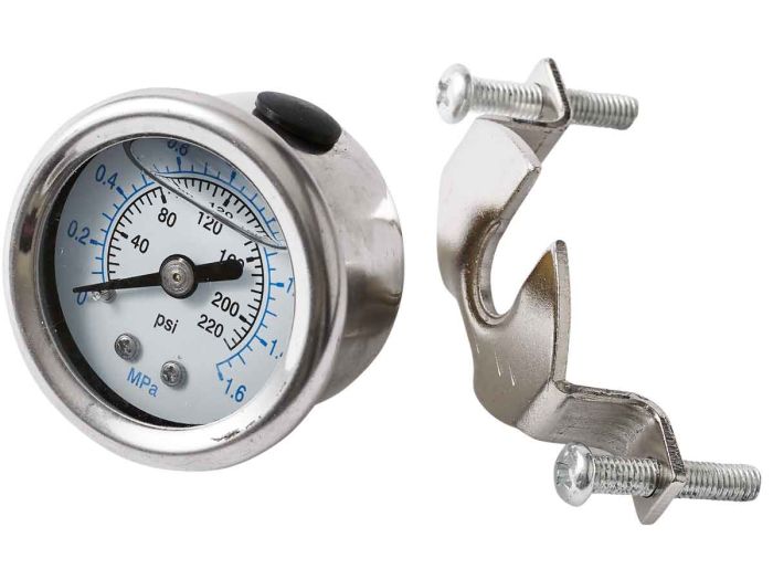 Drukmeter voor osmoseaparaat. Ideale manometer om de waterdruk mee te meten.