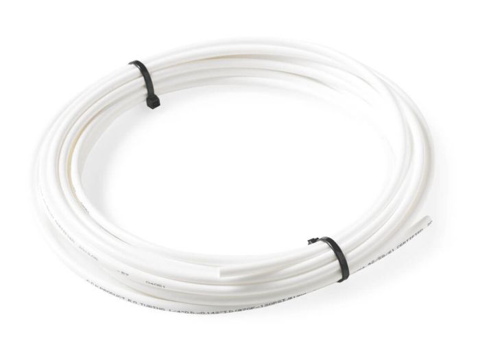 Osmoseslang 1/4 inch (+/- 6,3 cm) met een lengte van 10 meter in de kleur wit.