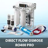 Direct flow osmose RO 400 Pro GL 600 GPD