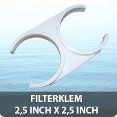 Filterklem 2,5 inch x 2,5 inch