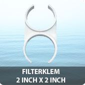 Filterklem 2 inch x 2 inch