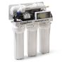 Osmoseapparaat Aquabright 50 Pro met een opbrengst van 190 liter osmose water per dag. Compleet met filters, LCD-display en boosterpomp. Zijkant