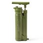 Survivor Mini nood waterfilter met een opbrengst van 200 ml per minuut. Met de hand bediend. Compact