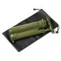 Survivor Mini nood waterfilter met een opbrengst van 200 ml per minuut. Met de hand bediend. Met tas