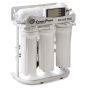 Direct flow osmose apparaat - RO 600 Pro GL. 2000 liter osmose water per dag voor glazenwassers. Compleet met filters, LCD-display em boosterpomp. Zijkant