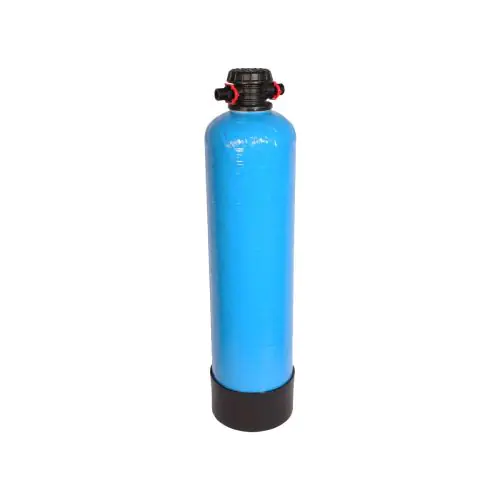 Hervulbaar DI filter met 11 liter di-hars in grote fles. Voor verdere TDS reductie. Voor het maken van gedemineraliseerd water.