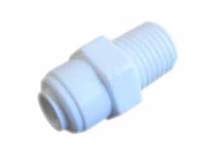 Quick connect fitting 1/4" recht