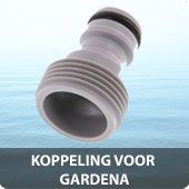 Koppeling voor kraanaansluiting 3/4" op Gardena