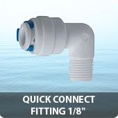 Quick connect fitting 1/8"