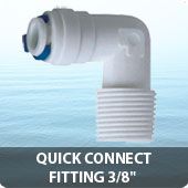 Quick connect fitting 3/8"